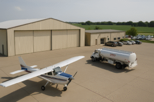 Aviation business insurance: hangar and FBO operations