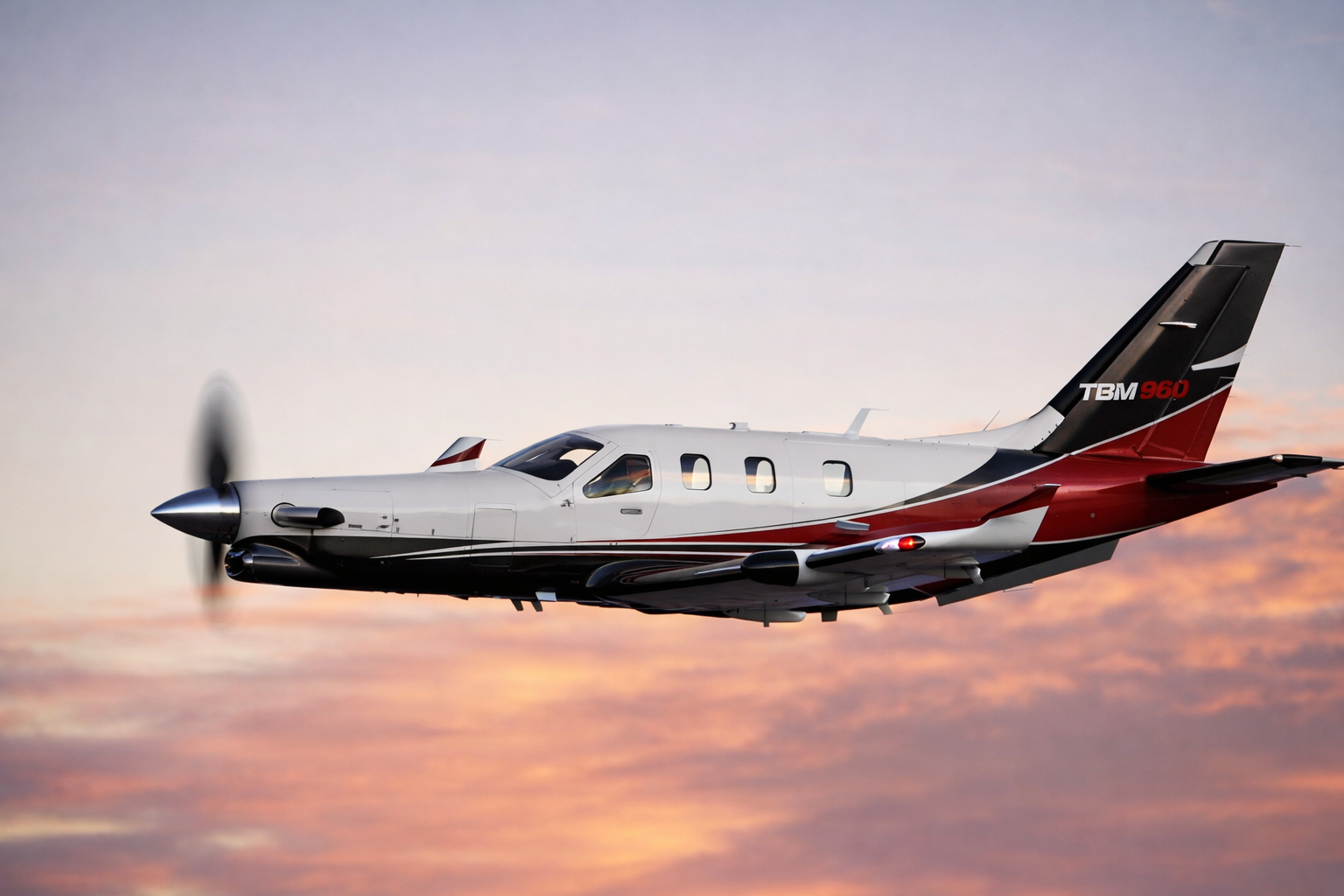 Daher Aircraft in flight