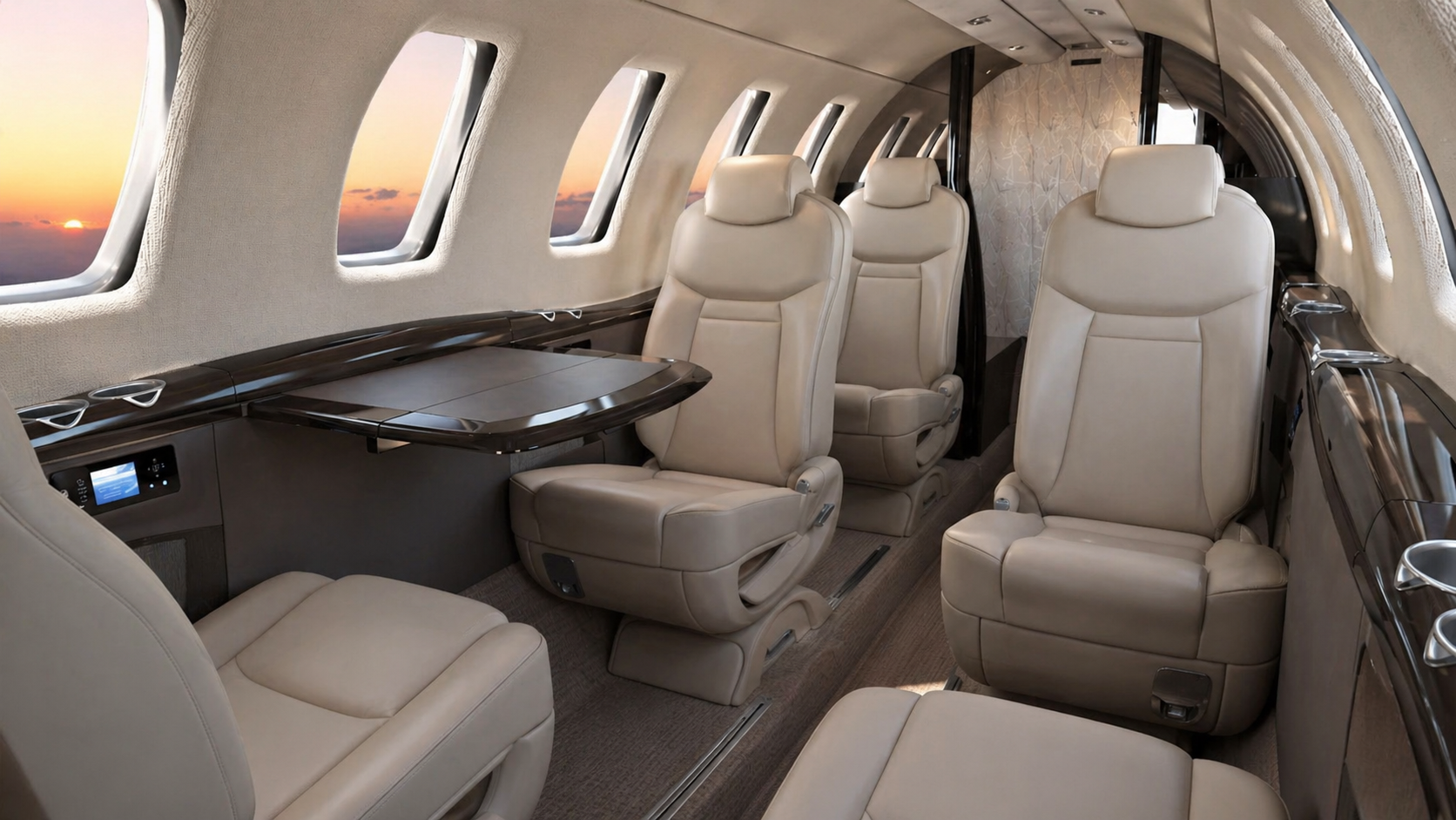 Cessna Citation CJ4 cabin