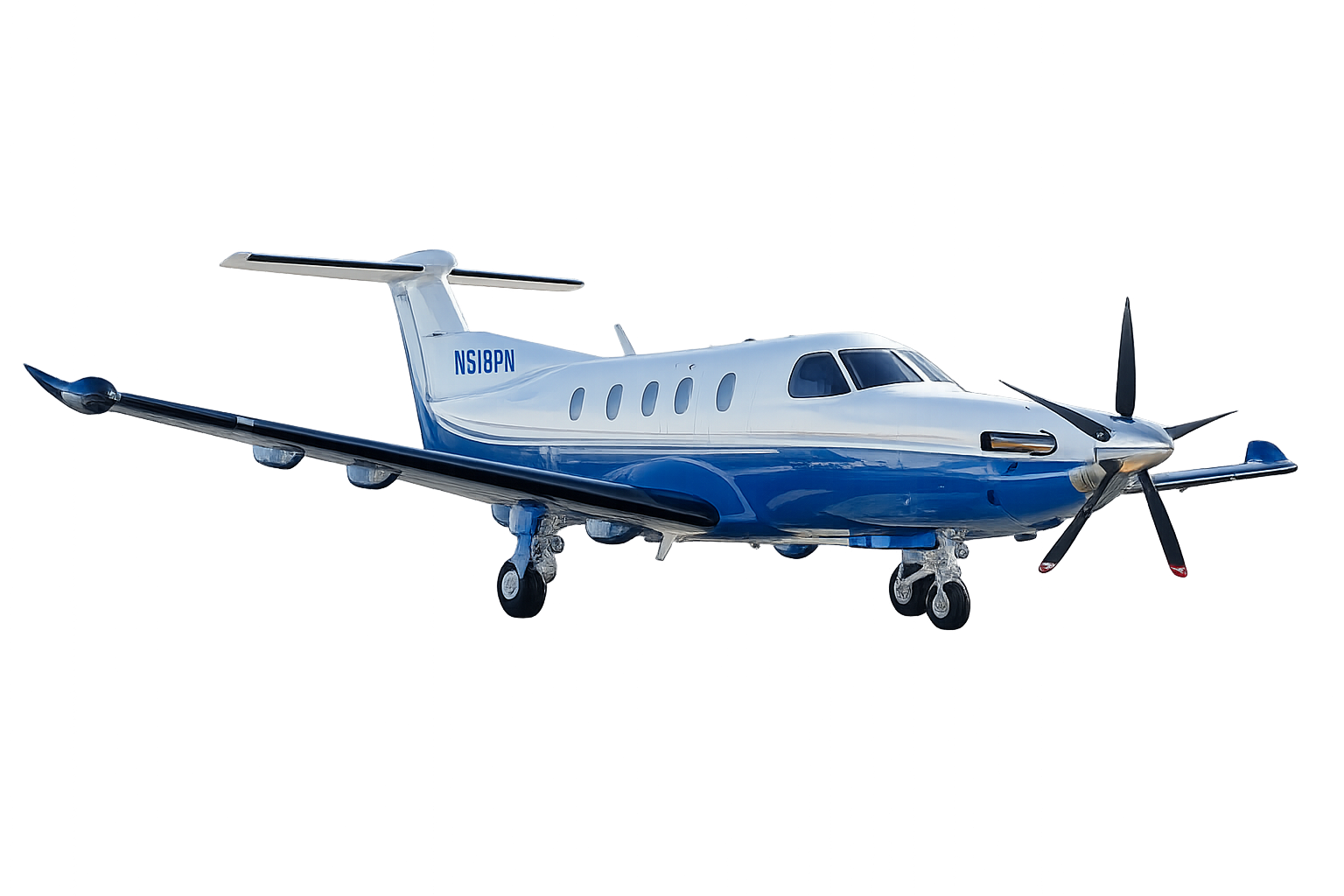 Pilatus PC-12 aircraft graphic