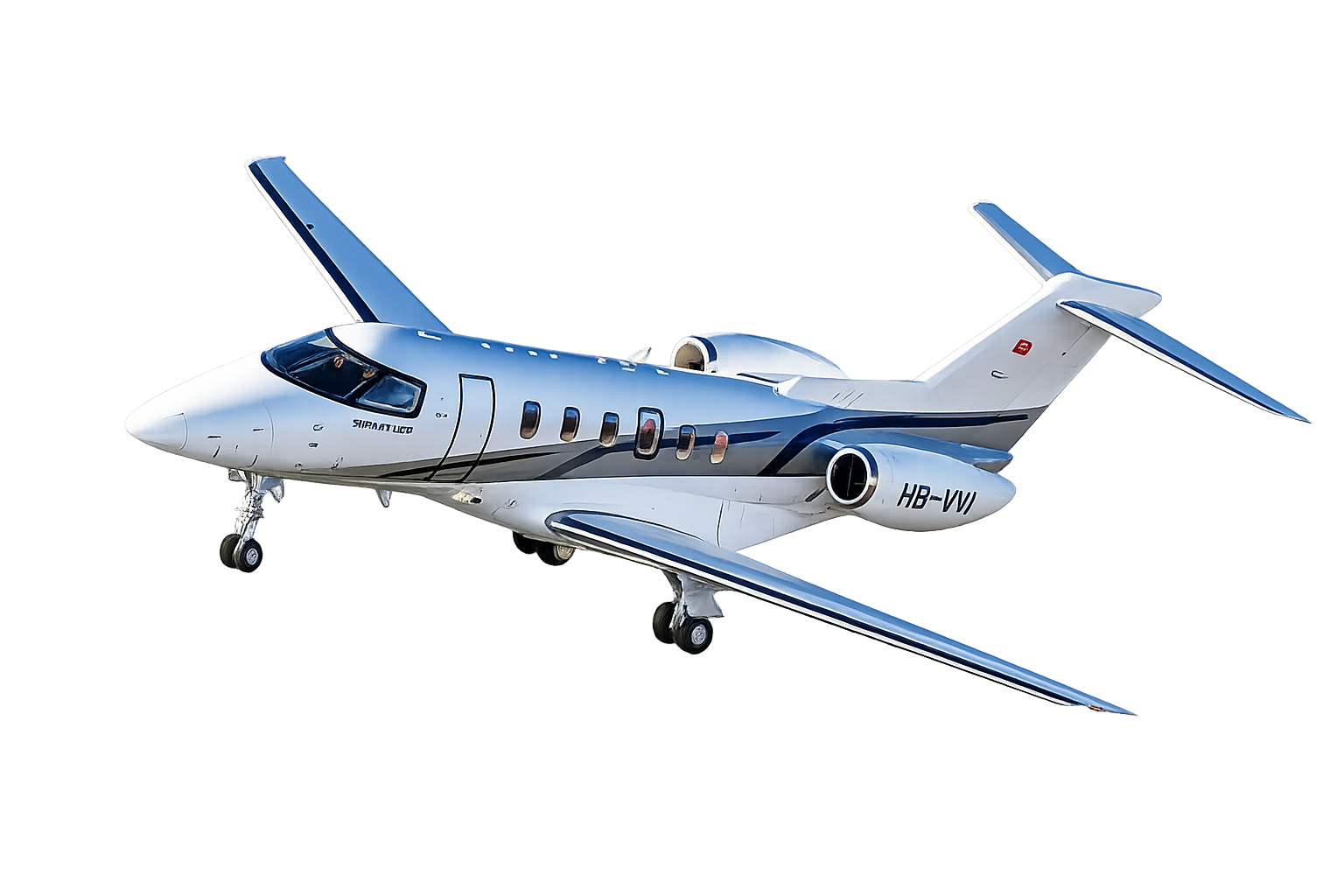 Pilatus PC-24 aircraft graphic