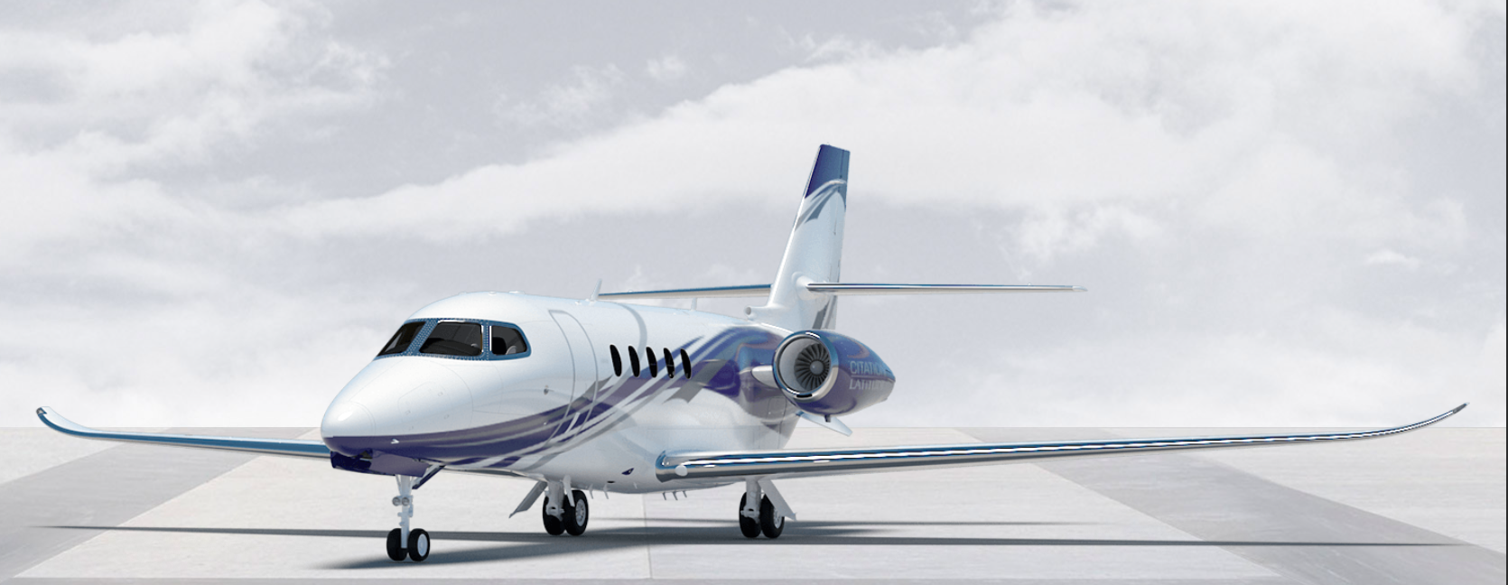 Cessna Citation Latitude on tarmac