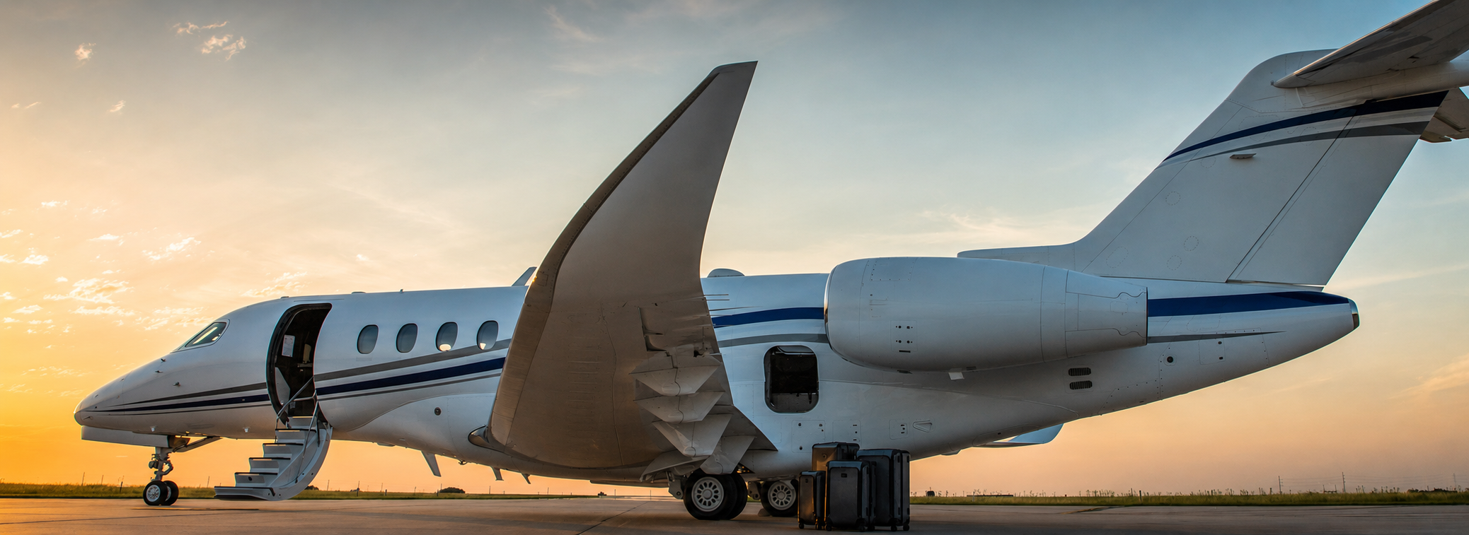 Cessna Citation Longitude ready to load