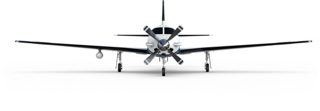Piper M500 head on