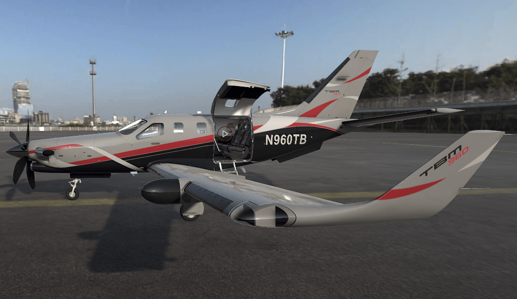 Socata / Daher TBM 960 on tarmac