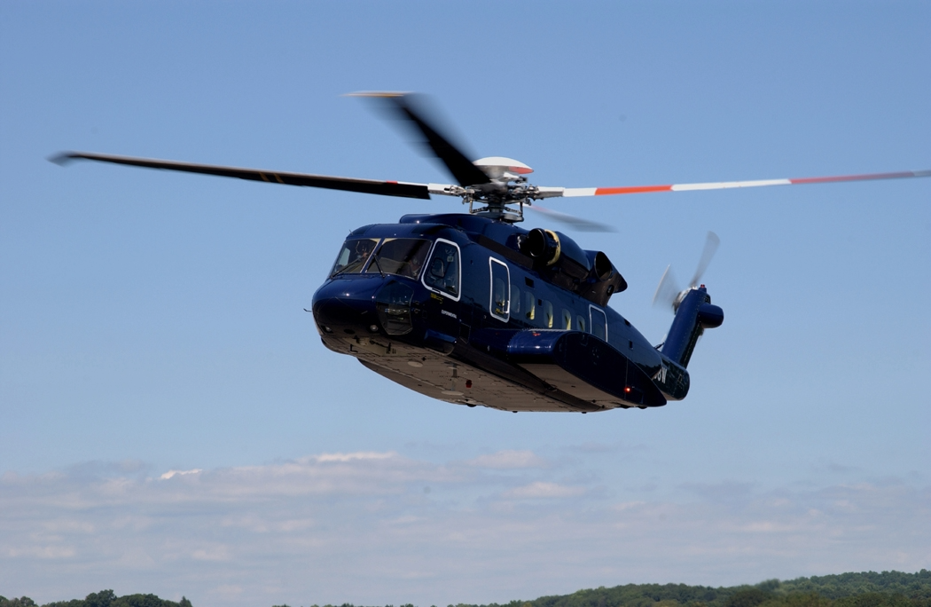 Sikorsky S-92 helicopter in flight
