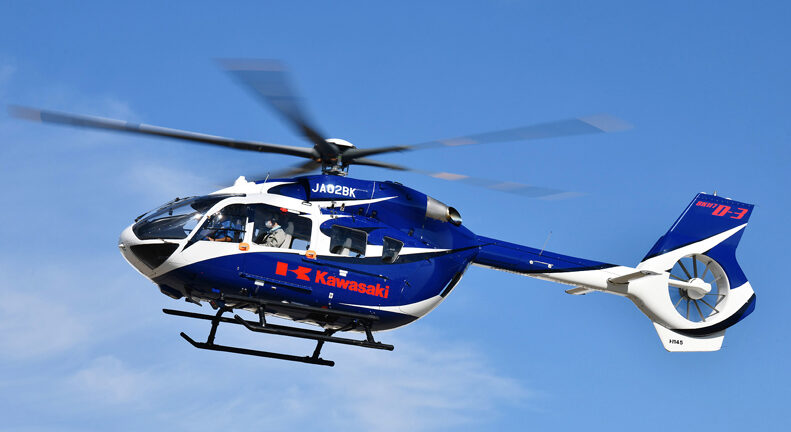 BK117 in air